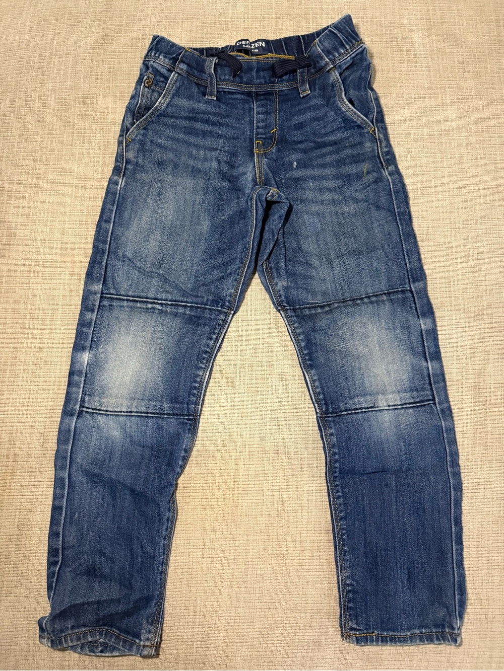 Levi's Boys Blue Washed Knee jeans